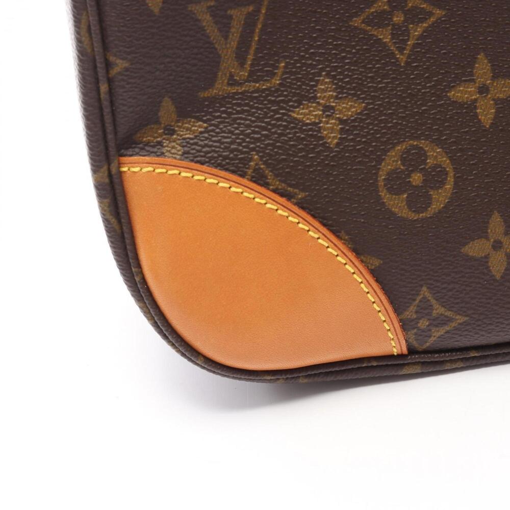 LOUIS VUITTON Brown Monogram Leather Boulogne PM Shoulder Bag - Picture 8 of 13